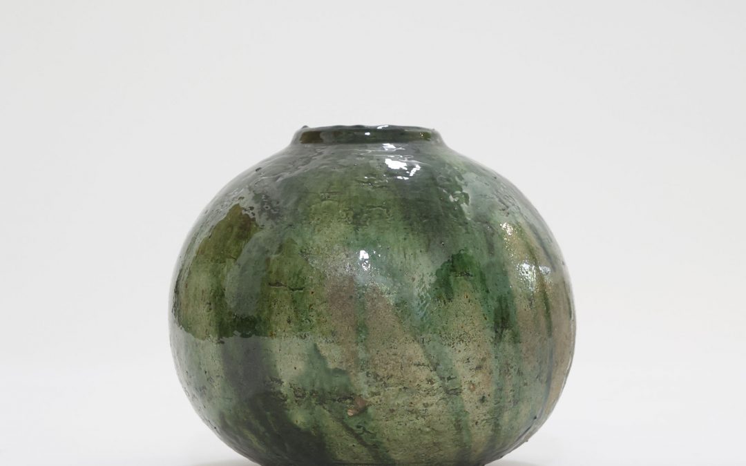 GREEN TAMEGROUTE VASE
