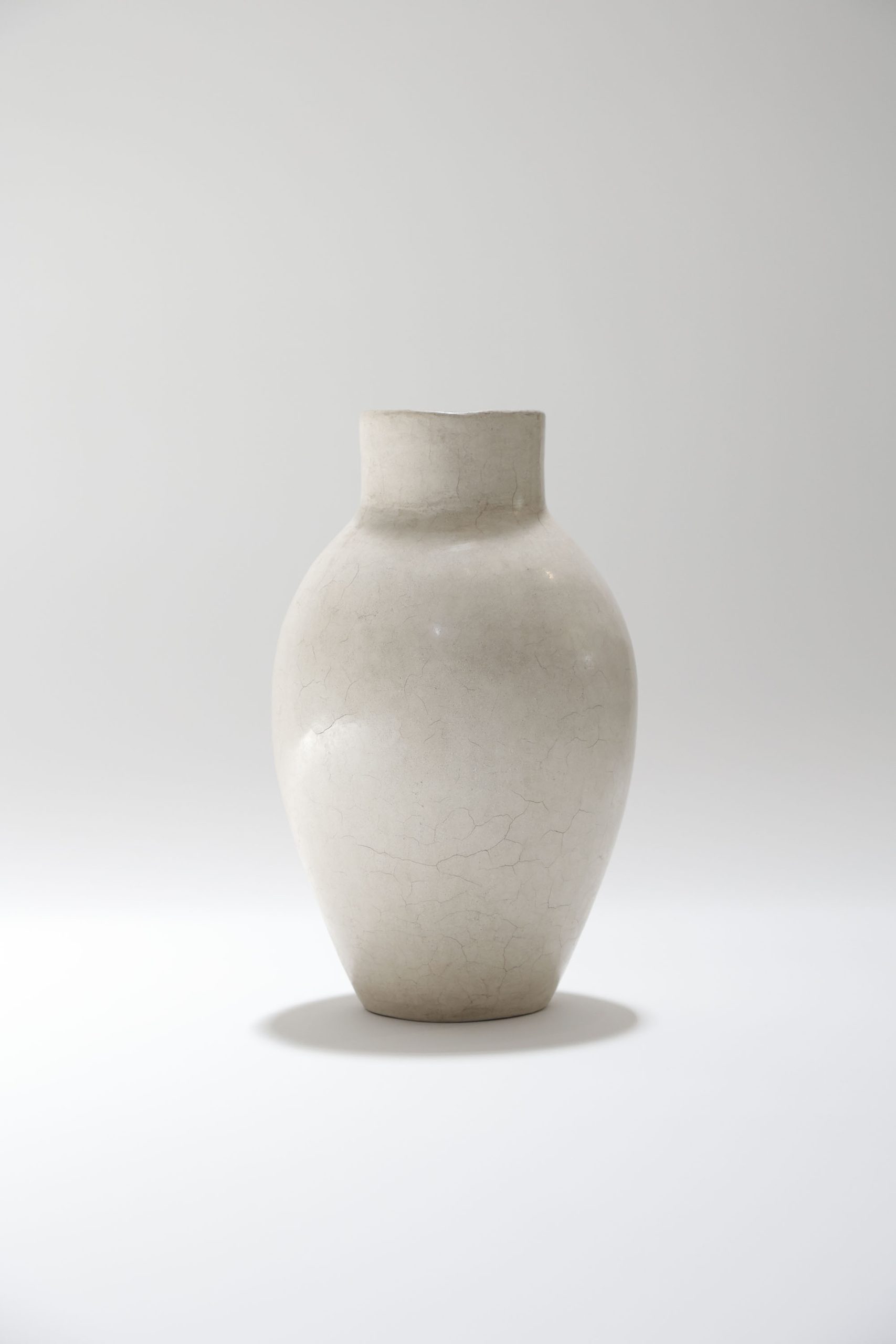 Cream Tadelakt Vase 5-image