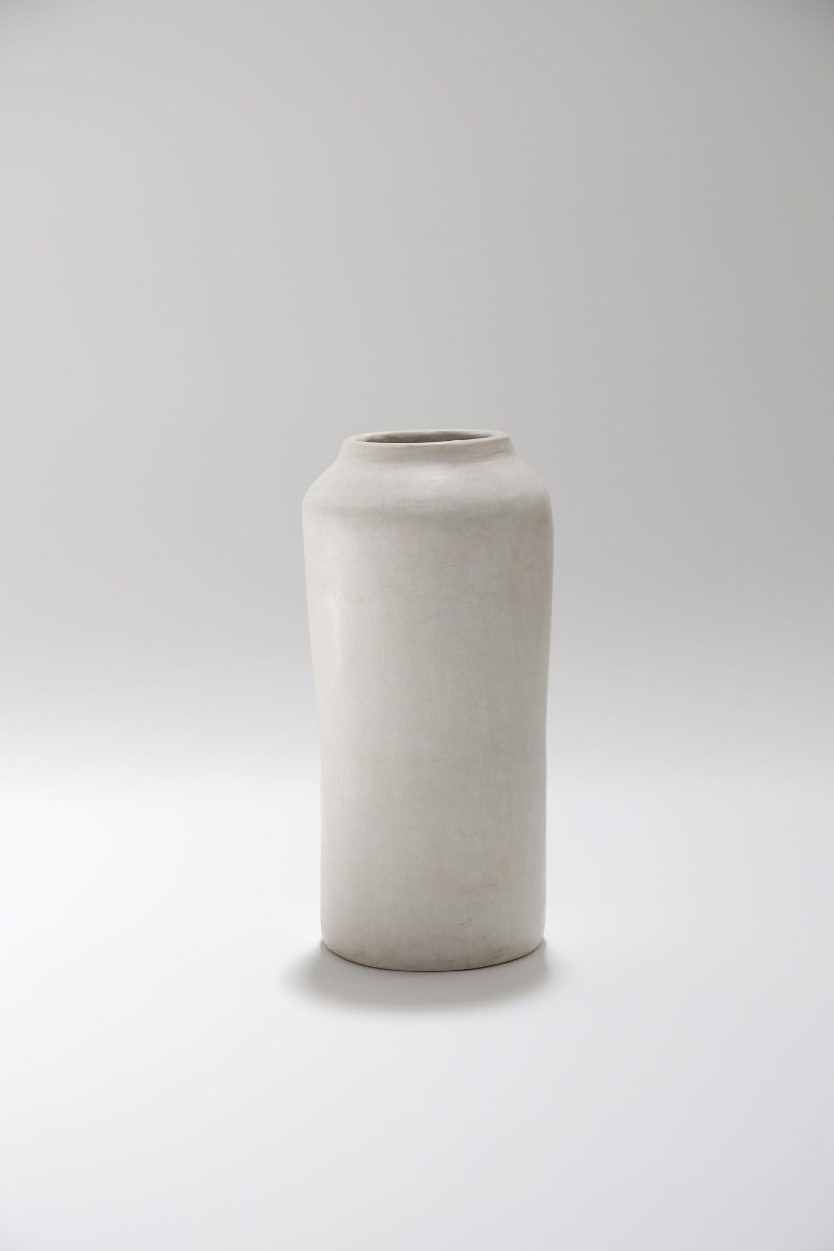 Cream Tadelakt Vase 2-image